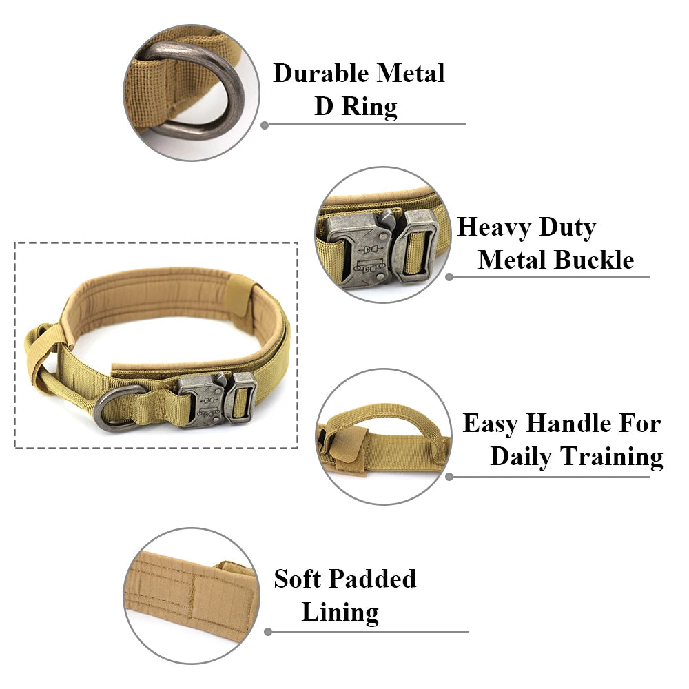 Dog Training Collar,Adjustable Collar And Leash Set