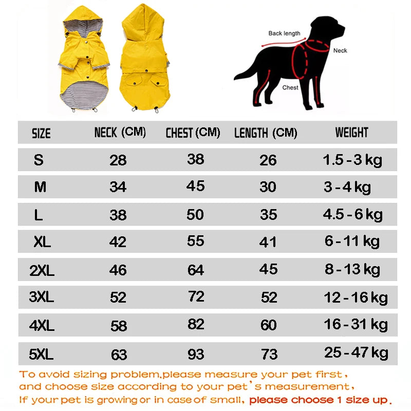 High Quality Waterproof Dog Coat, Windproof Jacket