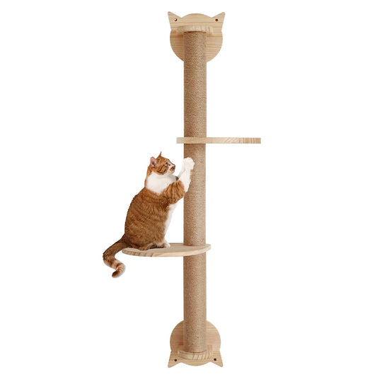 Cat Tree With Scratching Posts 2 Perches Platforms