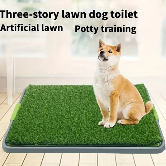 Artificial Grass Pee Pad ,Dog Grass Large Patch Potty That Can Be Washed Reusable