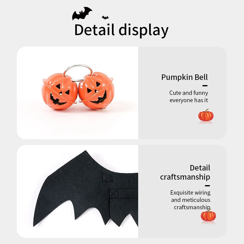 Fashion Pet Clothes Bat Wings Costume