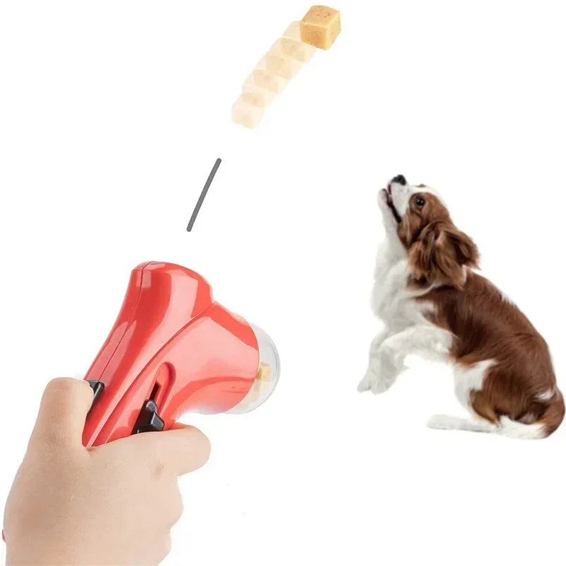 Snack Catapult Launcher Dog & Cat Treat Launcher