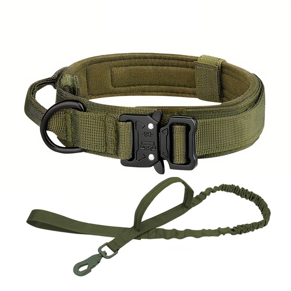 Dog Training Collar,Adjustable Collar And Leash Set