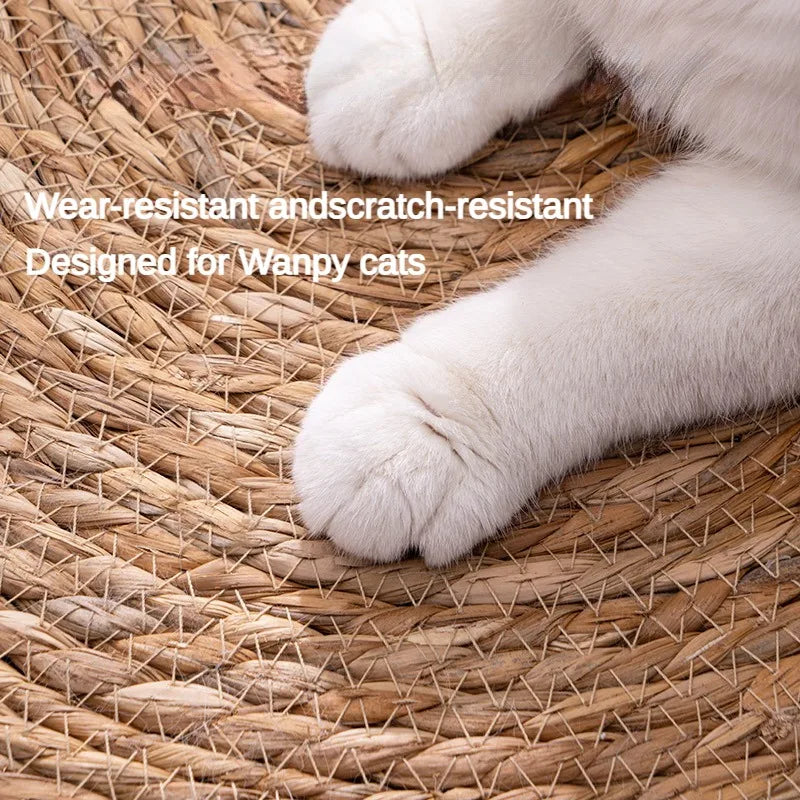 Cat Scratcher Rattan Mat Board Scratch