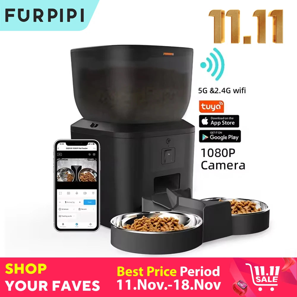 Automatic Pet Feeders with Camera