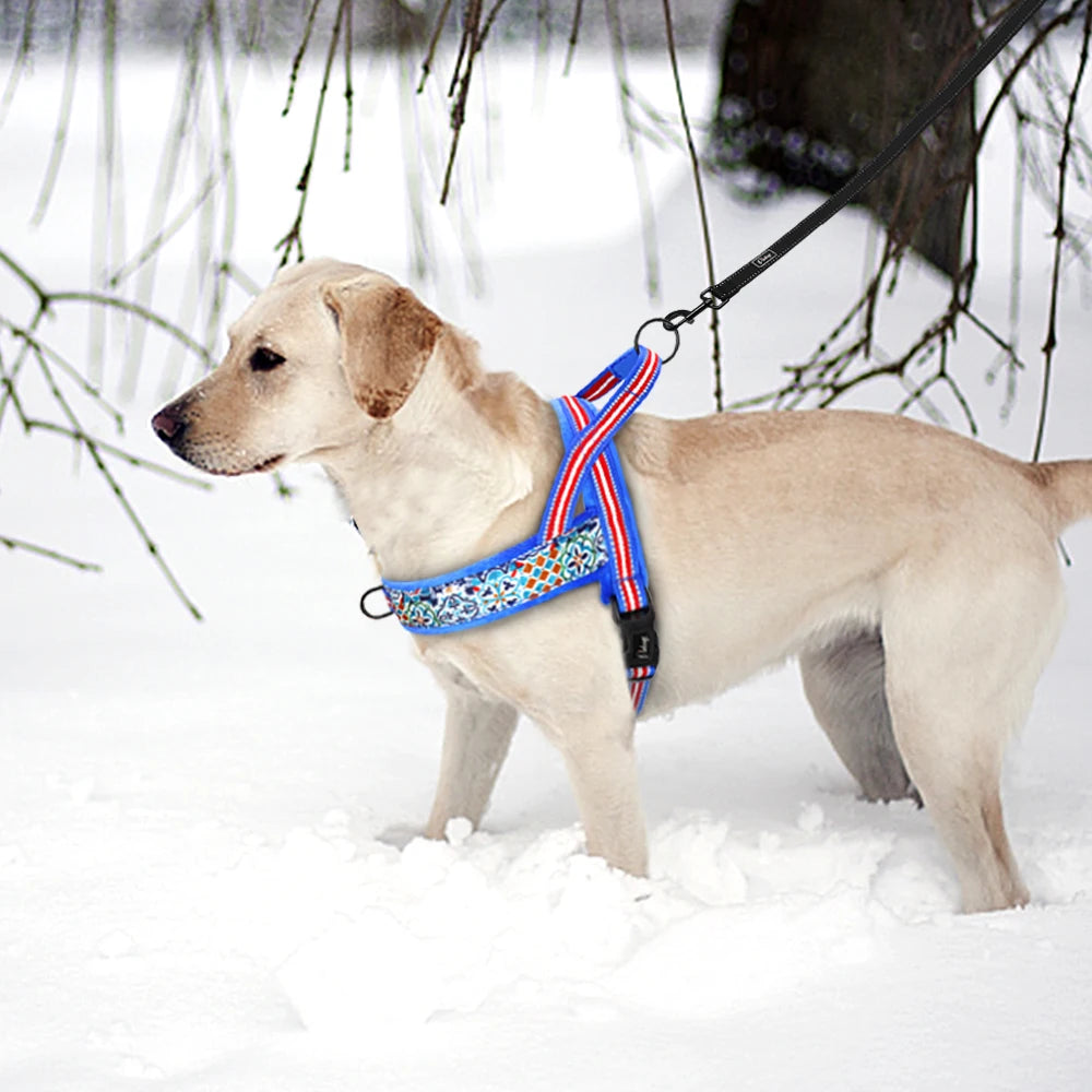 Warm Dog Harness Vest Winter