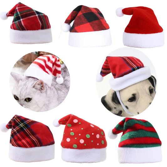 Cat&Dog Christmas Hat