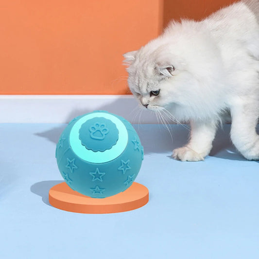 Smart Ball Cat Toy 2 Modes Rechargeable \