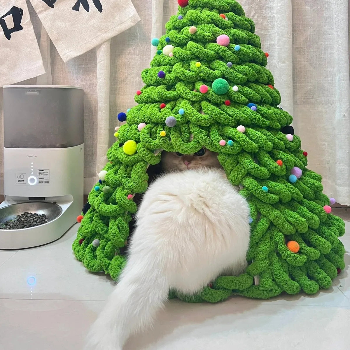 2025 Christmas Tree Cat &puppy