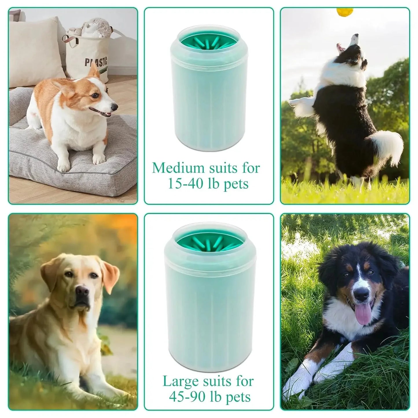 Pet Foot Wash Cup,