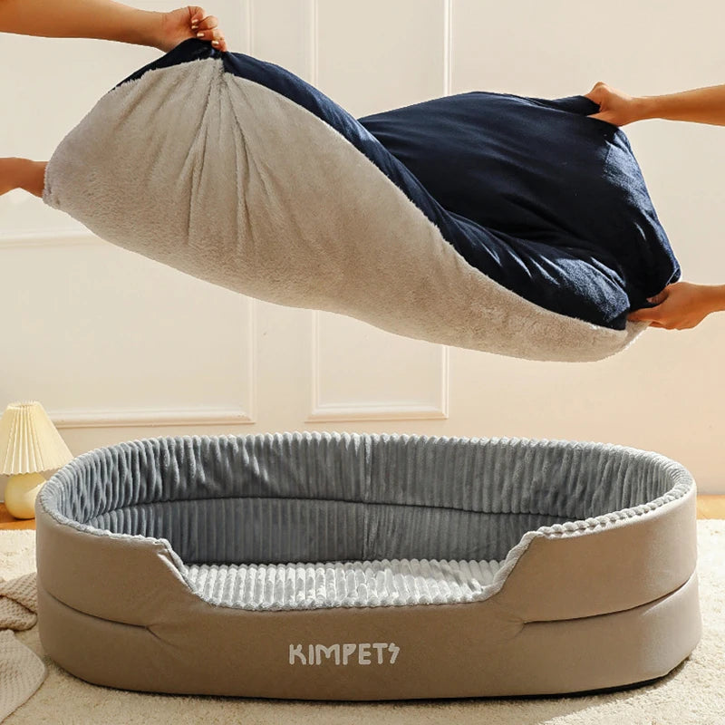 Kimpets Pet Bed Removable Mat,Washable Thickening Waterproof