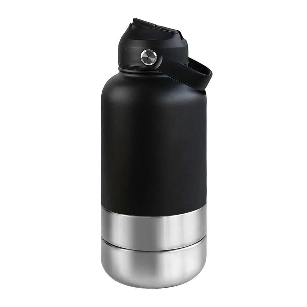 OKKPETS 3 in 1 Stainless Steel  Water Bottle