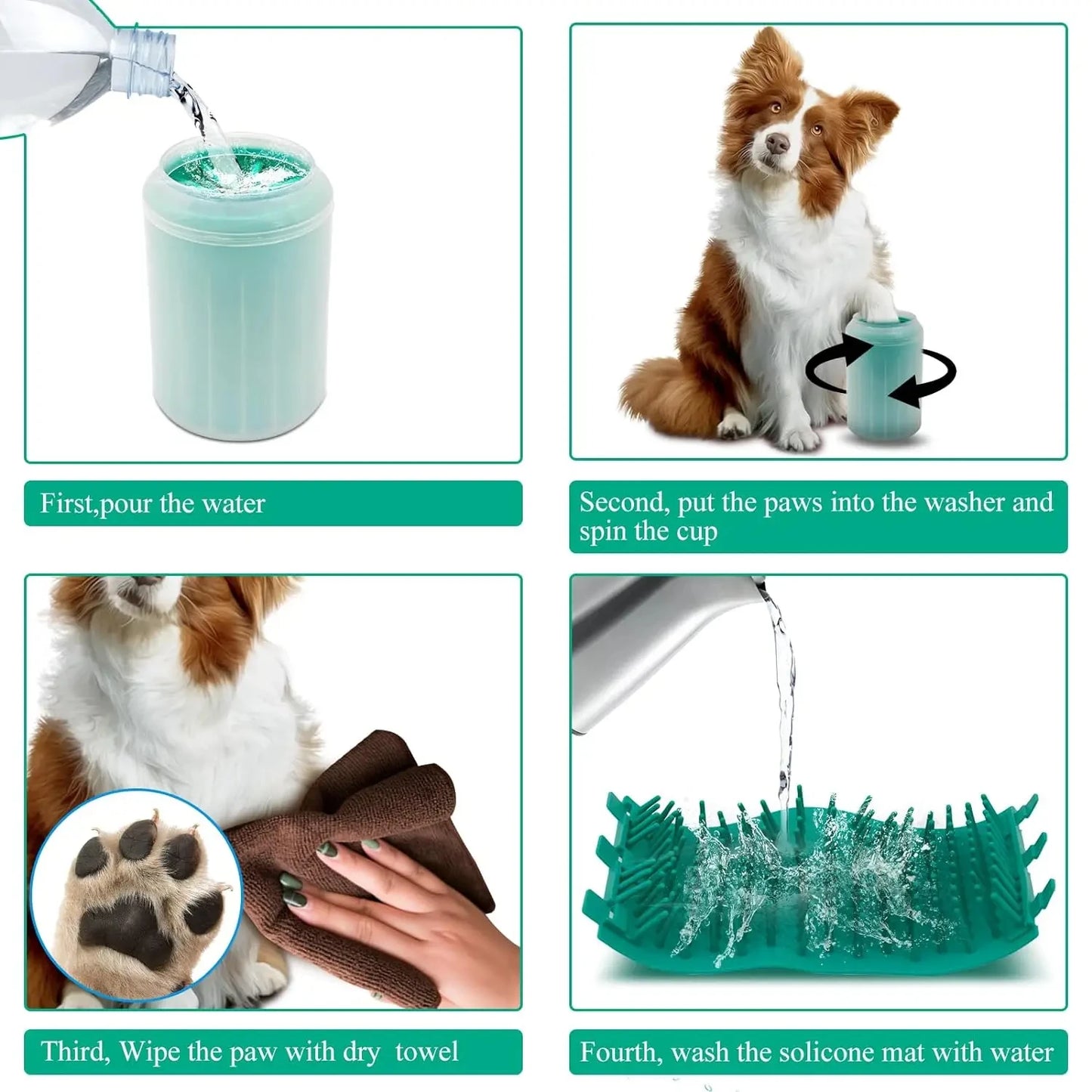 Pet Foot Wash Cup,