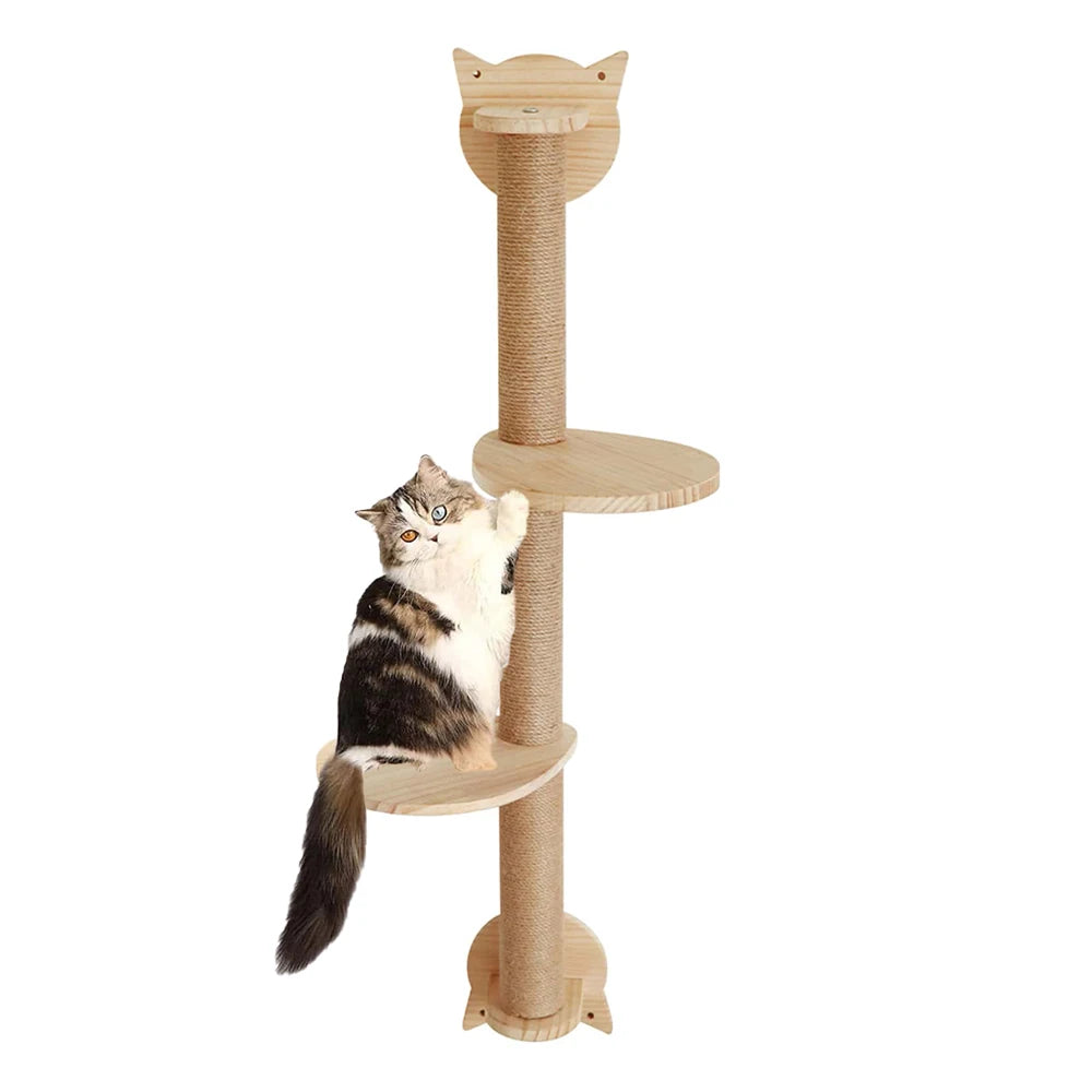 Cat Tree With Scratching Posts 2 Perches Platforms