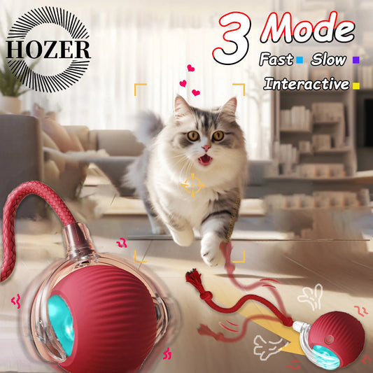 Cat Interactive Ball, 3 Mode Automatic Rolling Ball