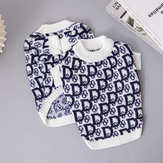 New Autumn and Winter Luxury Pet Sweater