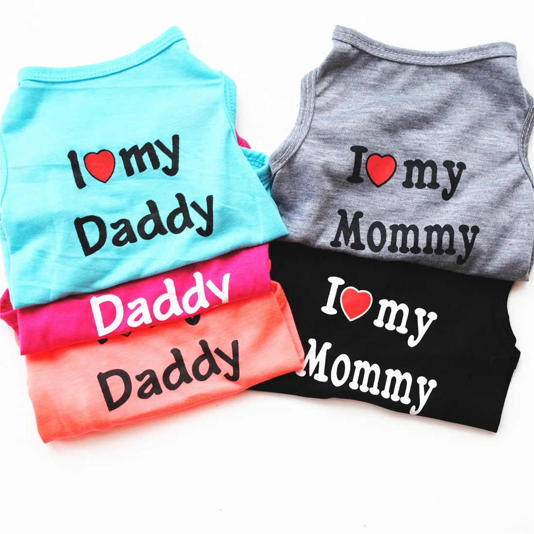 Love Pet Clothes Cotton Pets T Shirts for Cats & puppy