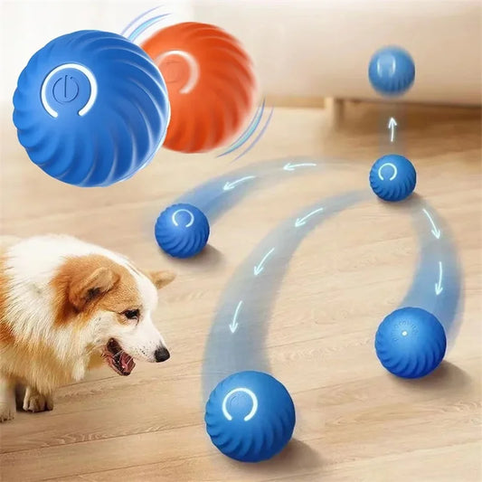 Smart Dog Toy, Automatic Moving Bouncing ball