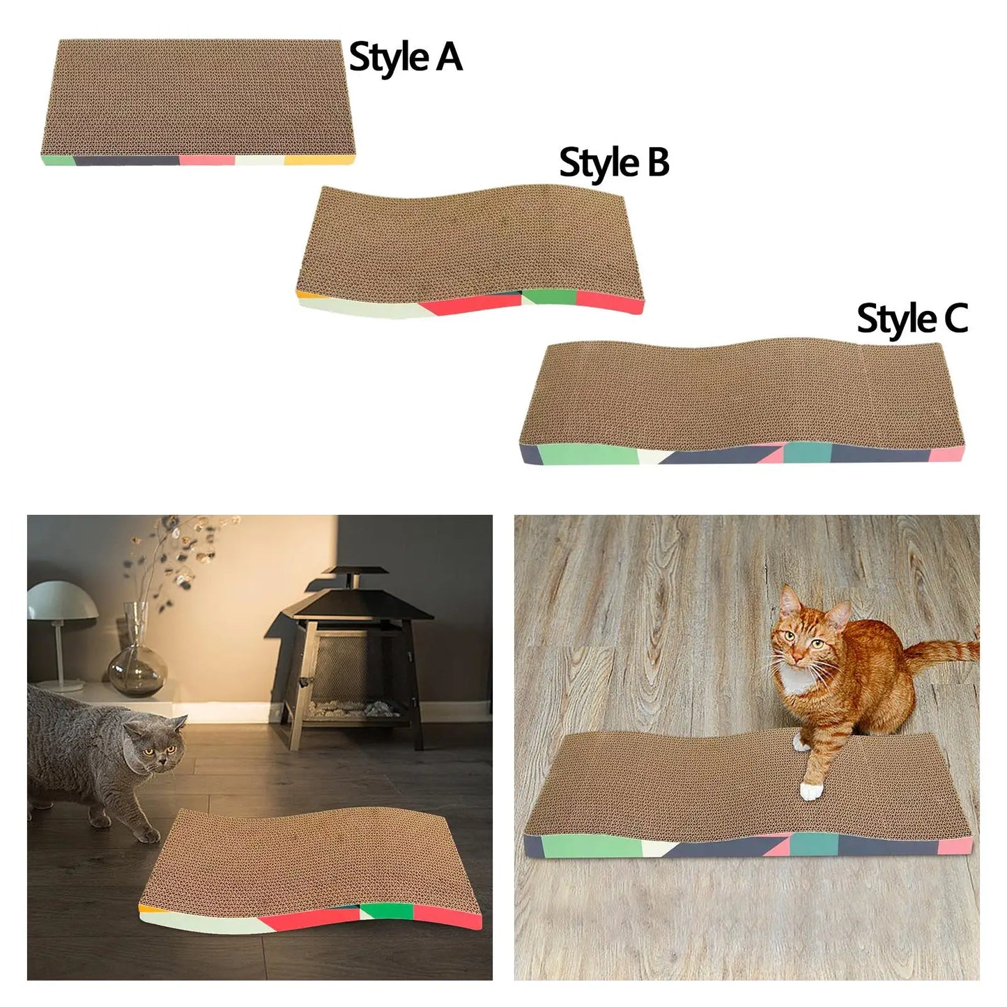 Cat Scratchers Cardboard Corrugated Paper