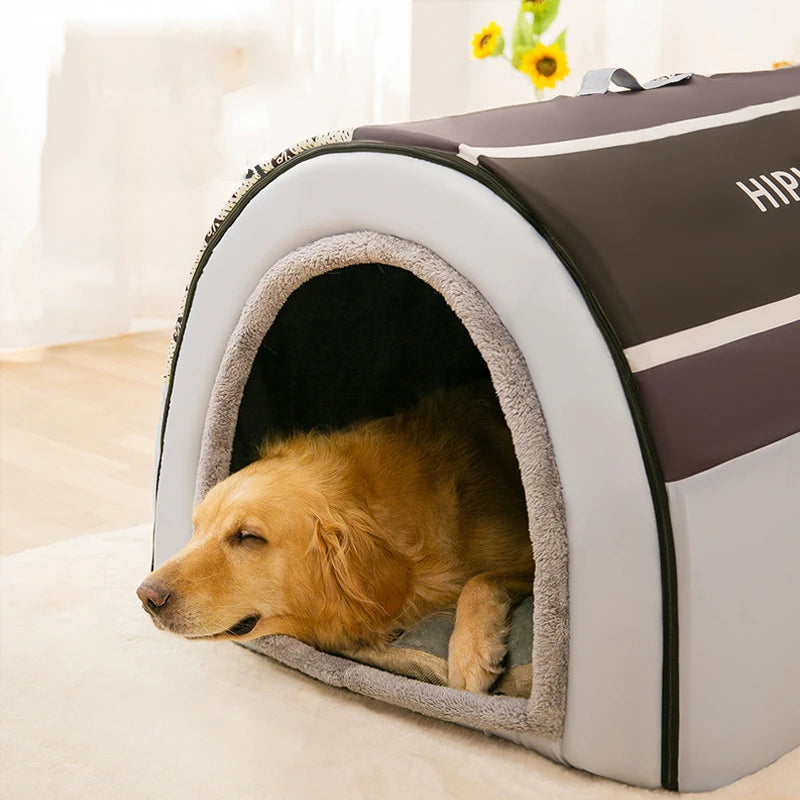 Removable Dog & Cat Warm House Washable Pet bed