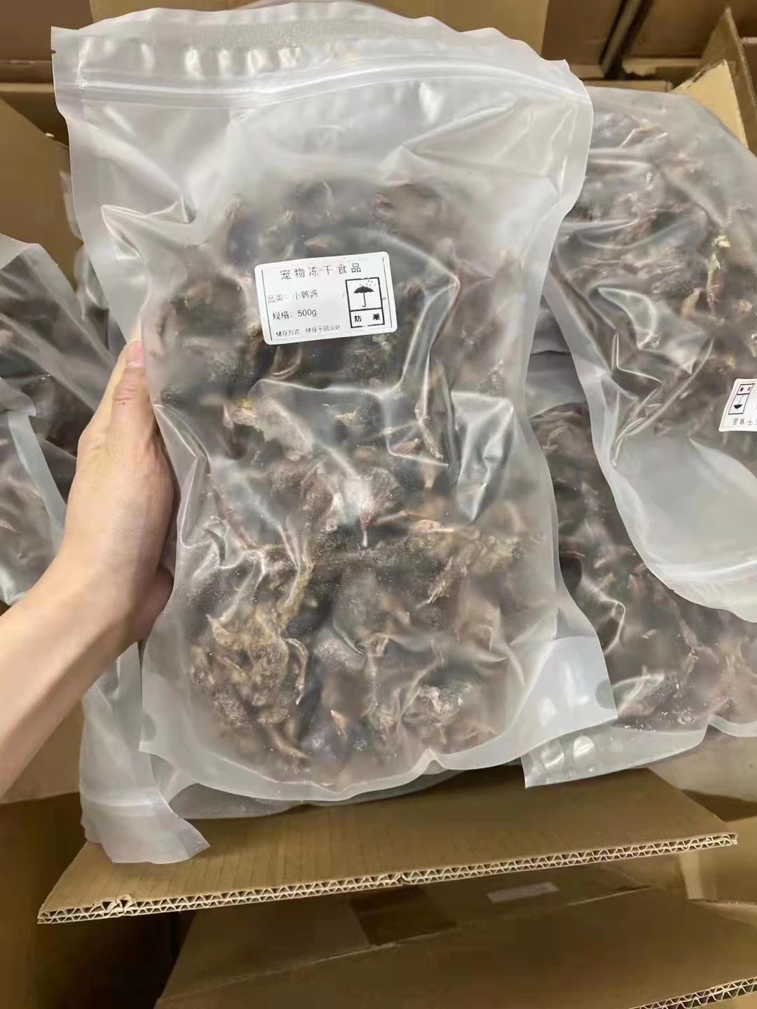 freeze-dried meat quail snacks