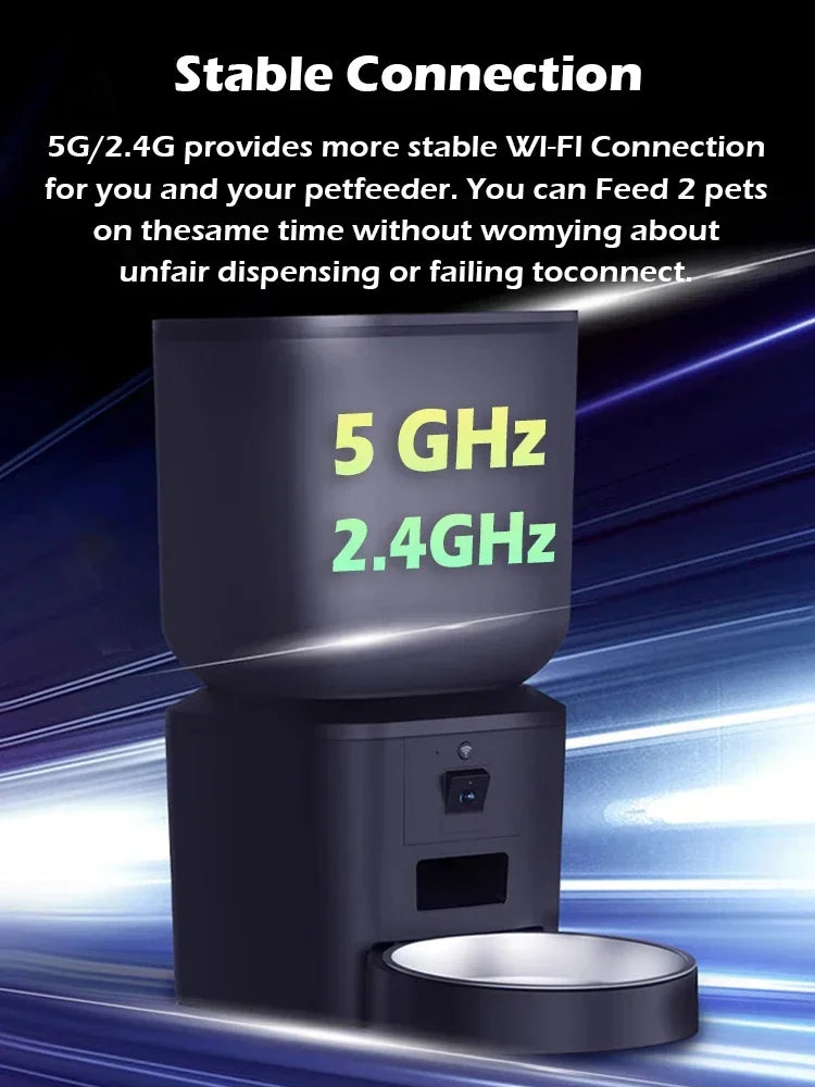 Automatic Pet Feeders with Camera