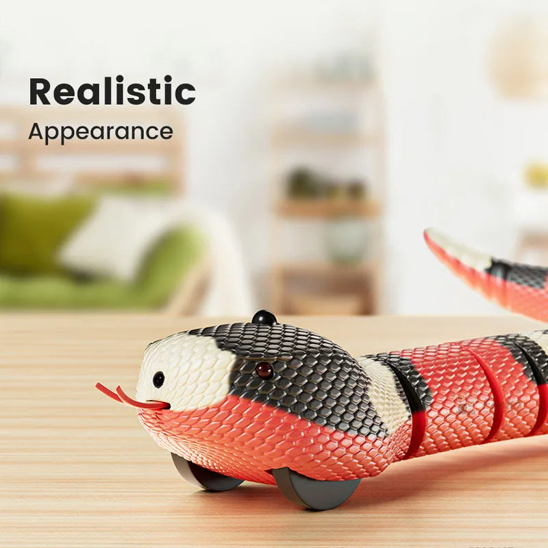 Smart Sensing Snake Cat Toys, Electric Interactive Toys for Cat