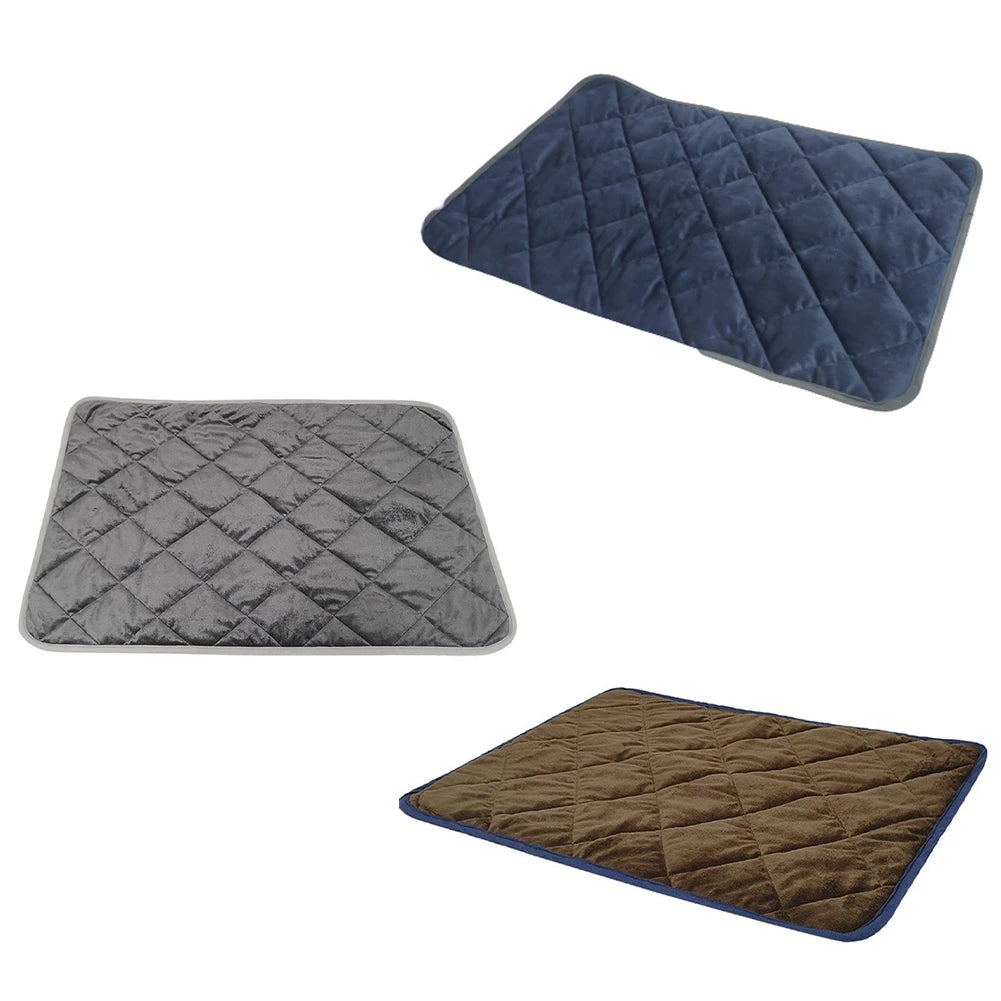 Washable Pet Mat Winter Warming Bed,Self-Warming Thermal Mat