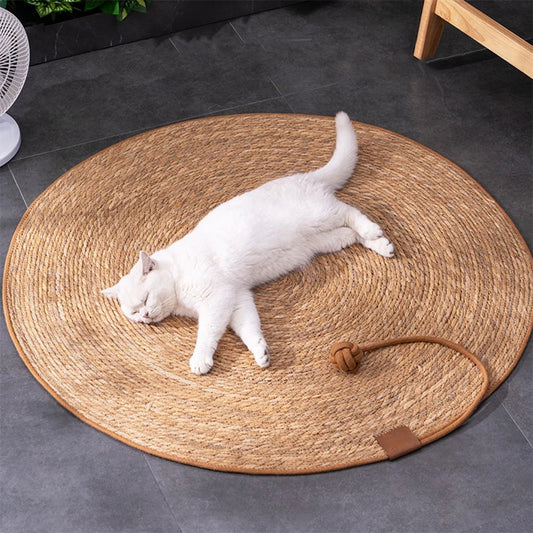 Cat Scratcher Rattan Mat Board Scratch