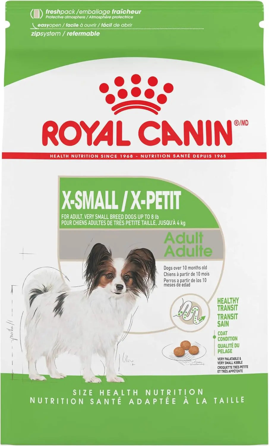 Royal Canin X-Small Adult Dry Dog Food, 14 lb/6.3Kg Bag