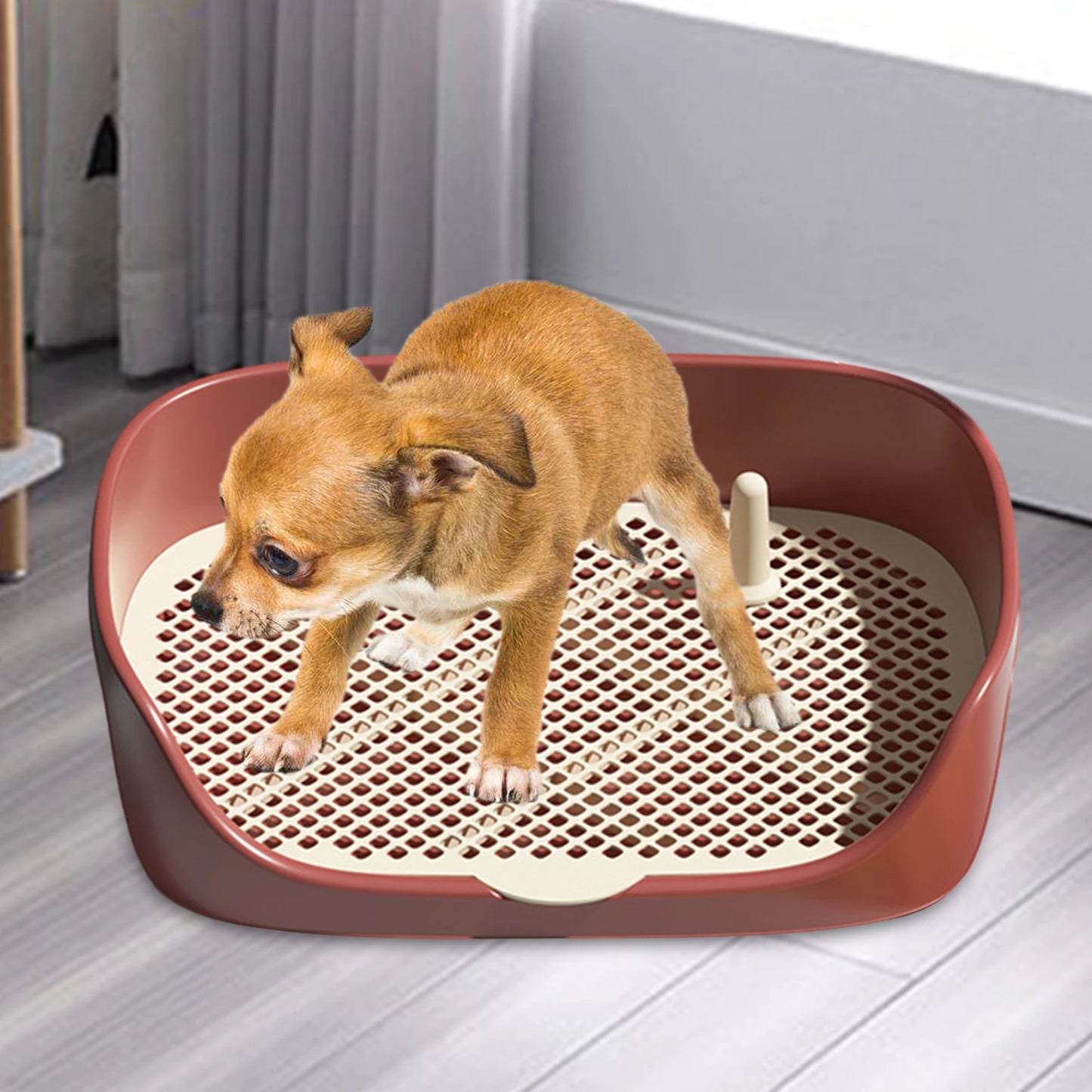 Pet Dog Toilet Portabl, Anti-Splash Pets Wc