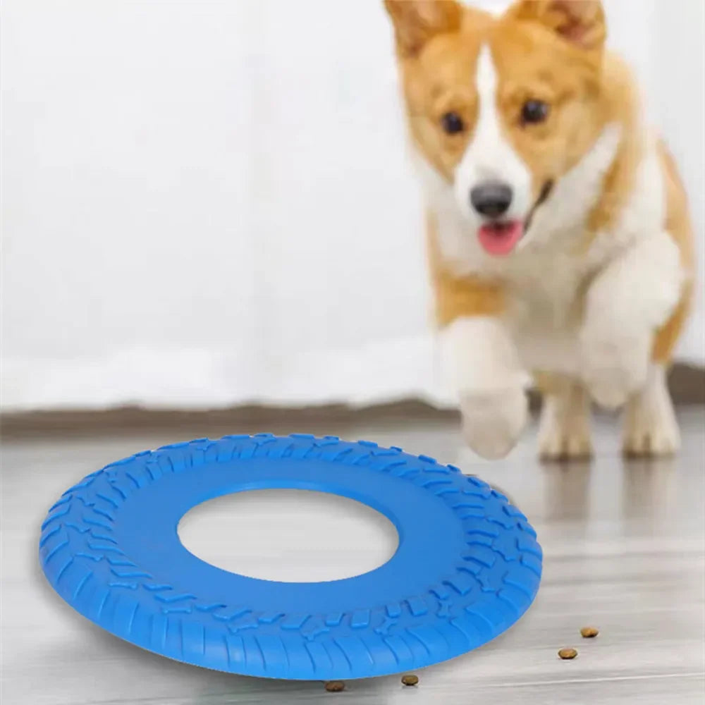 Interactive Throwing Flying Disc  Bite Resistant Puppy Chew Toys