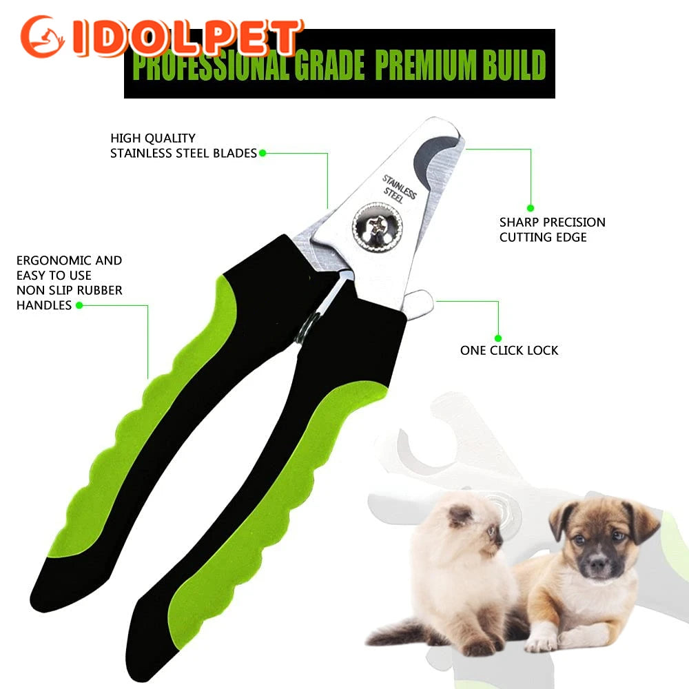 Dog Nail Clippers with Safety Guard Cat&Dog Nail Trimmers