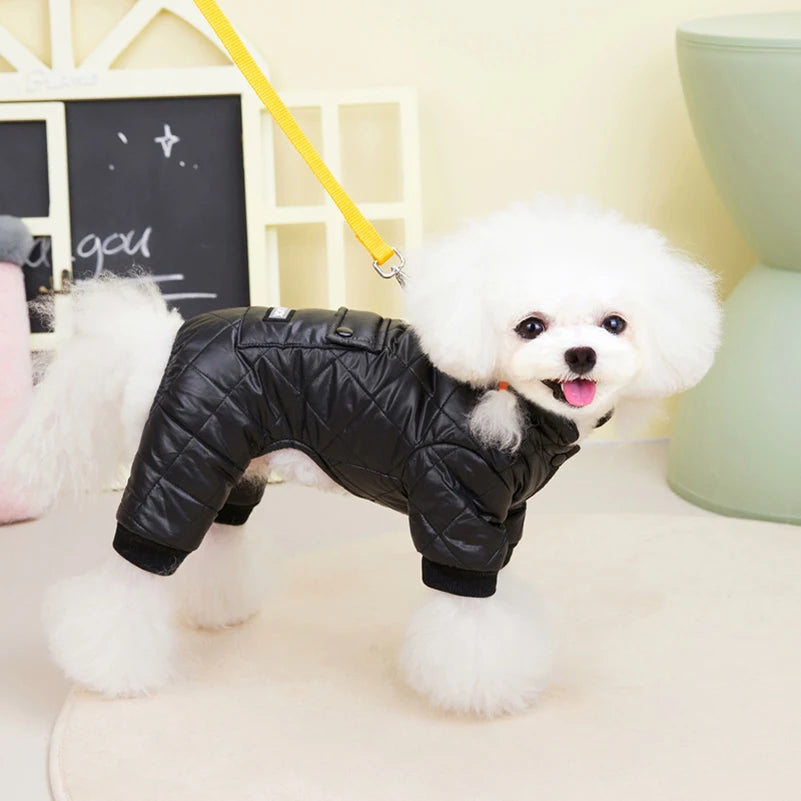 Winter Warm Pet Clothes Dogs &  Cats Jumpsuit Waterproof