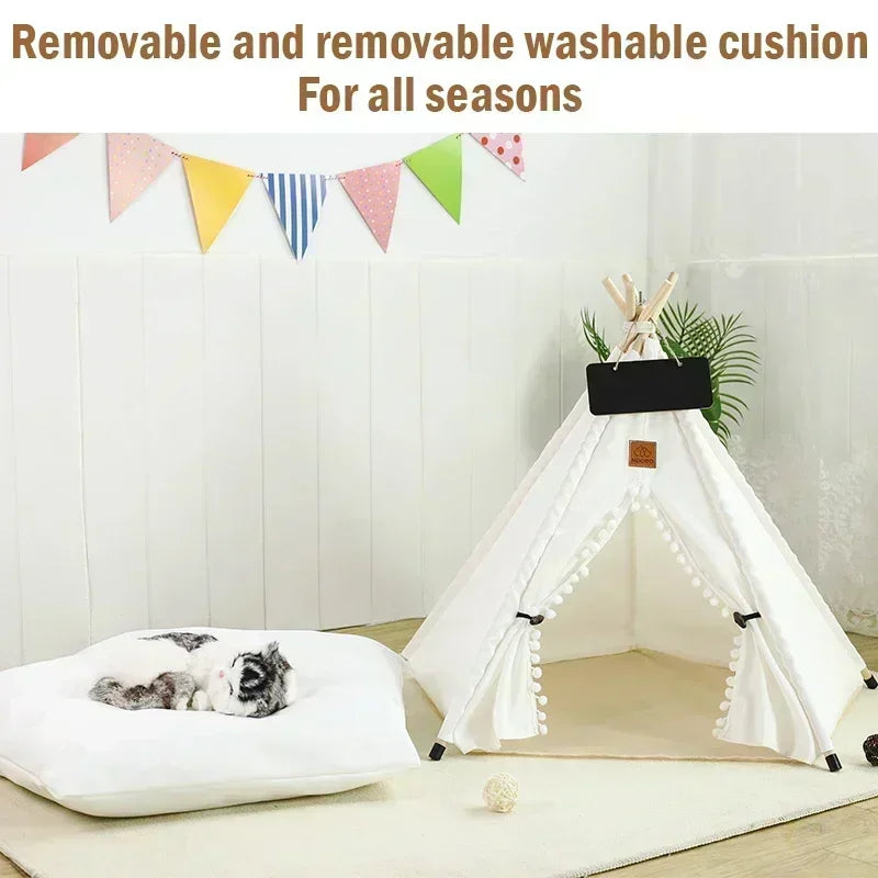 Pet Teepee Tent ,Portable ,Removable and Washable