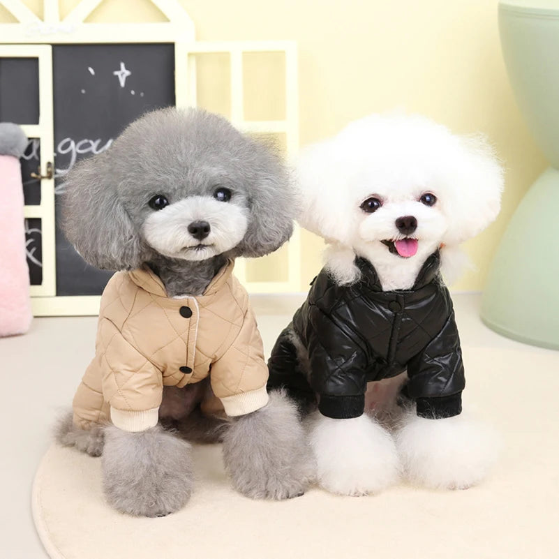 Winter Warm Pet Clothes Dogs &  Cats Jumpsuit Waterproof