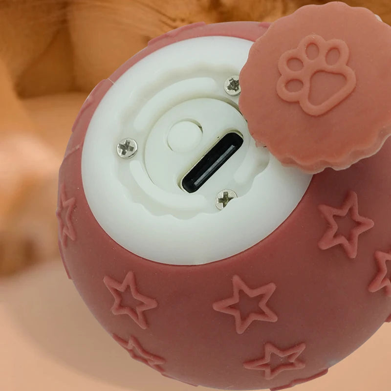 Smart Ball Cat Toy 2 Modes Rechargeable \