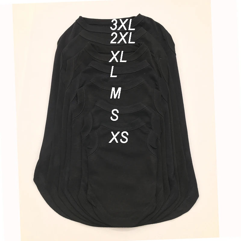 Summer Letters Printed Dog Clothes Vest