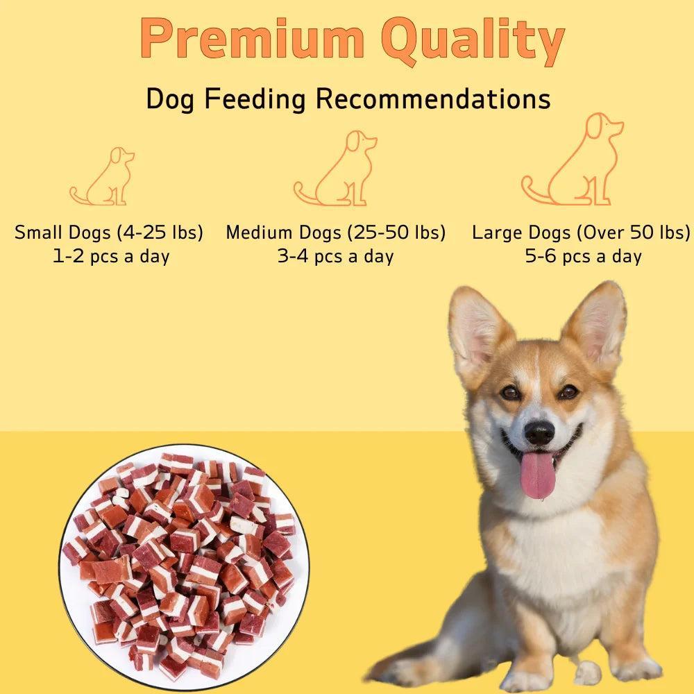 100gBeef And Meat Cubes Dog Treats