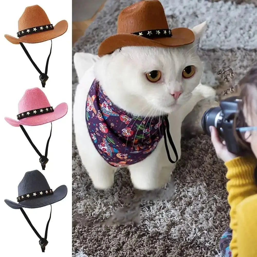 Adjustable Funny Dog&Cat Hat