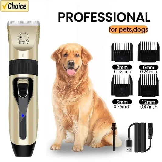 Pet Professional Hair Clipper Electrical Grooming Trimmer