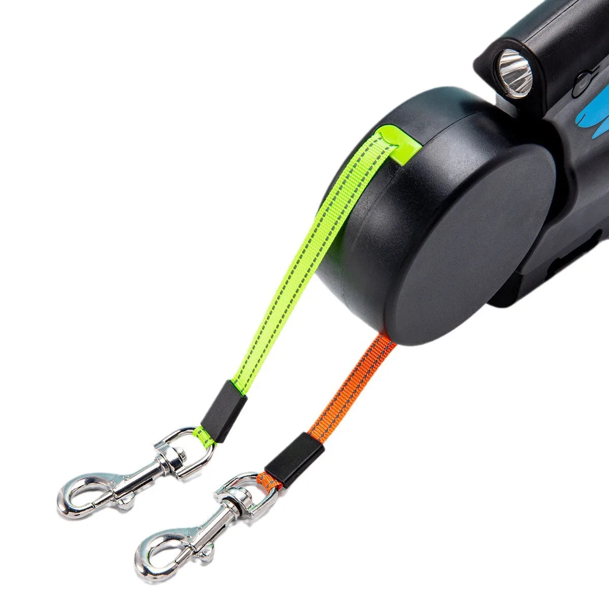 New automatic retractable leash USB charging LED