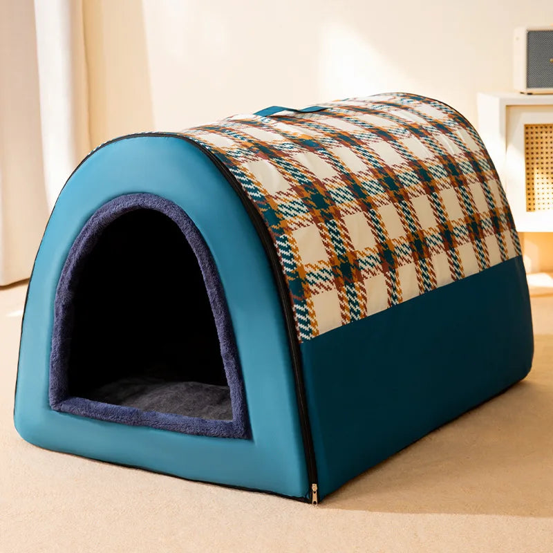 Removable Dog & Cat Warm House Washable Pet bed