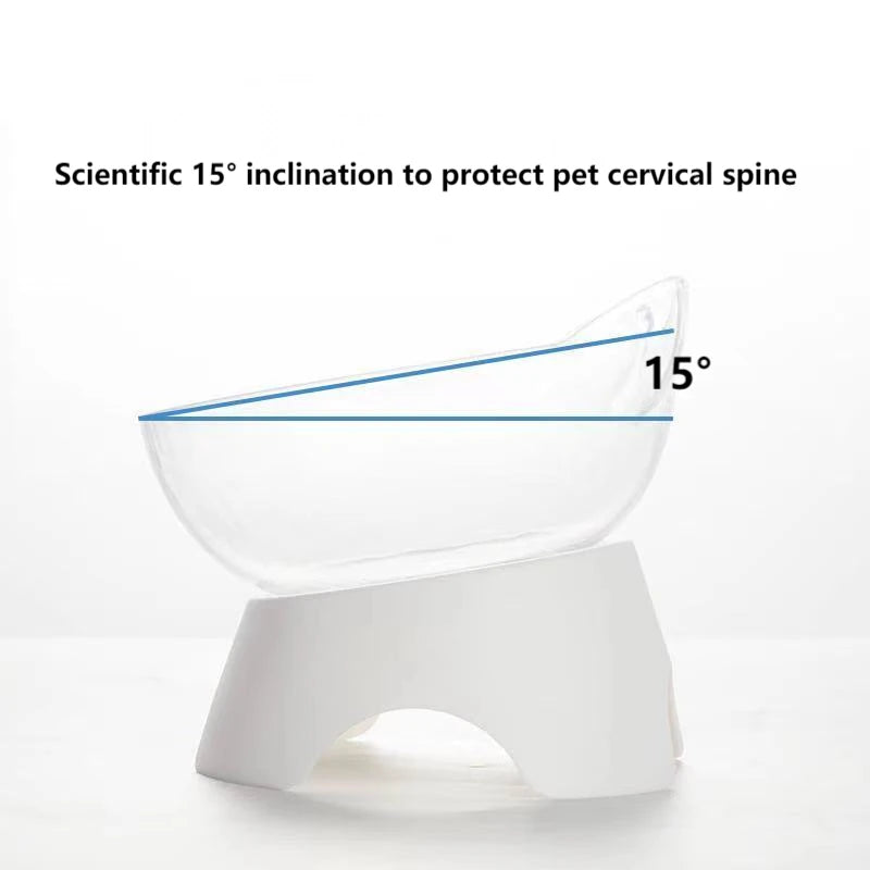 Pet Bowl With Stand Non-Slip Water&Food Feeder