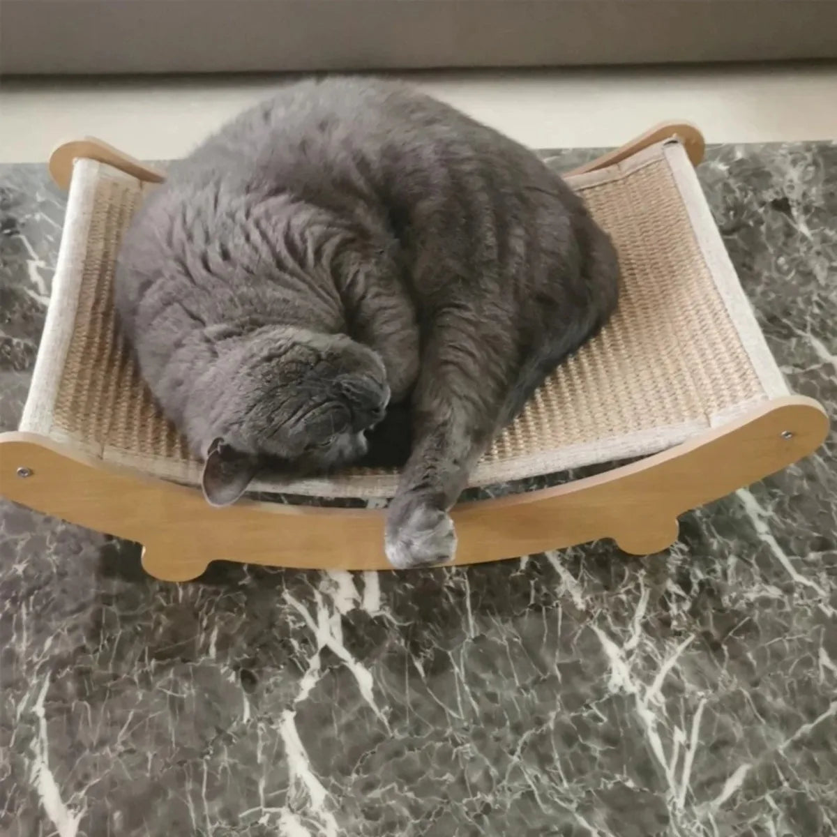 Wooden Cat Scratching Pads Multifuction Cats Sleeping Bed