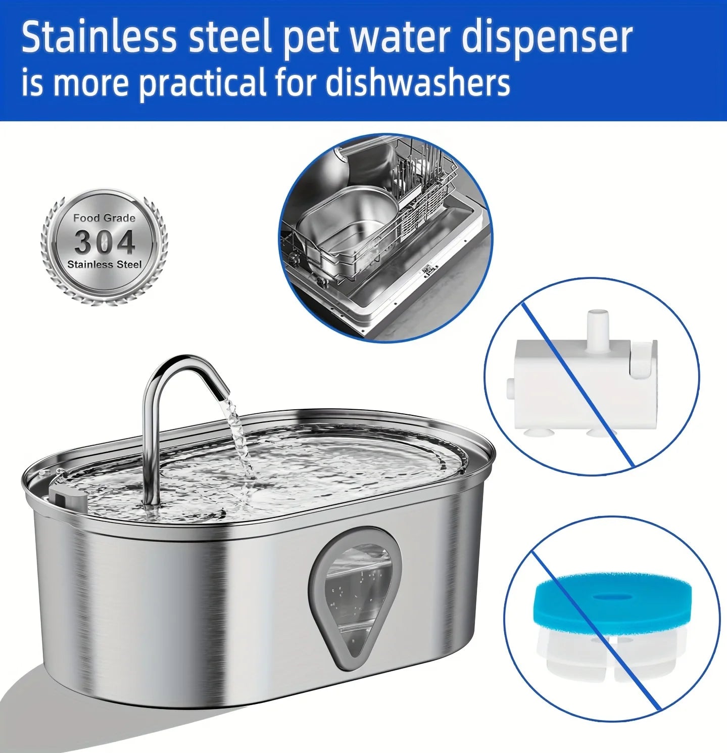 3.5L automatic pet water dispenser