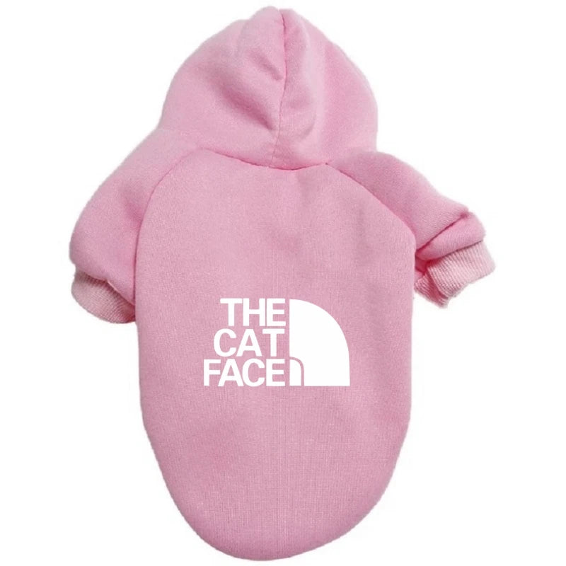 fashion cat North face hoodie