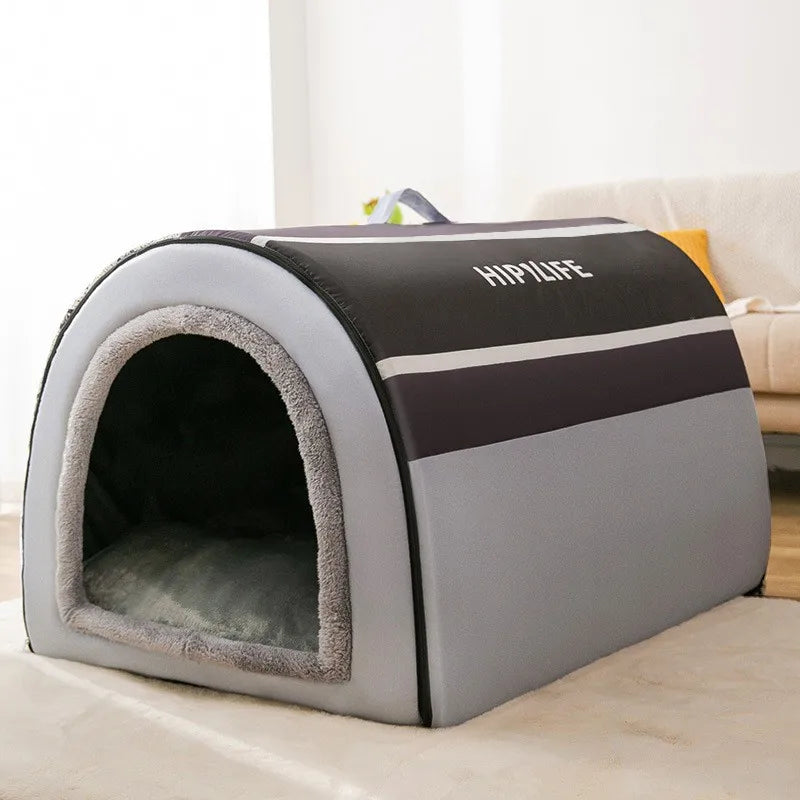 Removable Dog & Cat Warm House Washable Pet bed