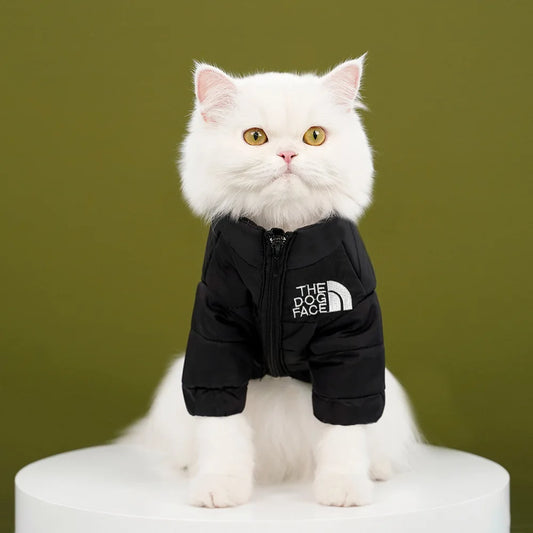 Winter Warm Cat Jacket, Windproof Coat